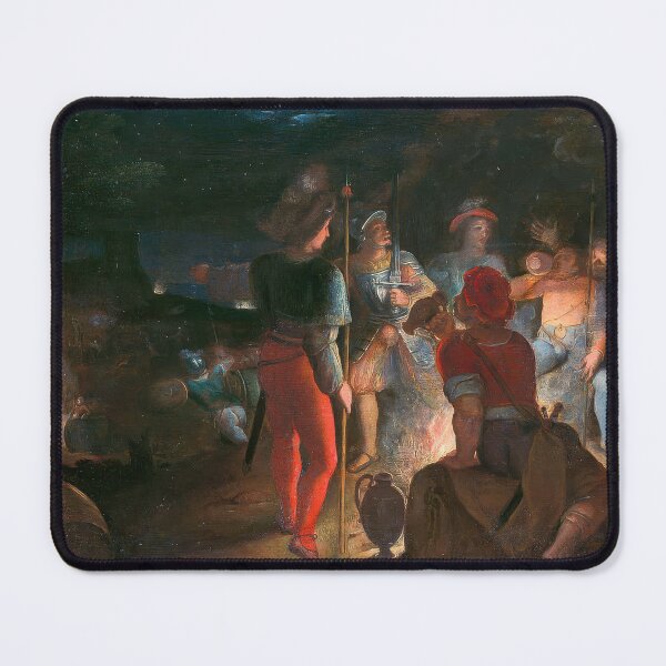 Item preview, Batavian Siege of Roman Army Camp Night Battle designed and sold by TheSoulOfArt.