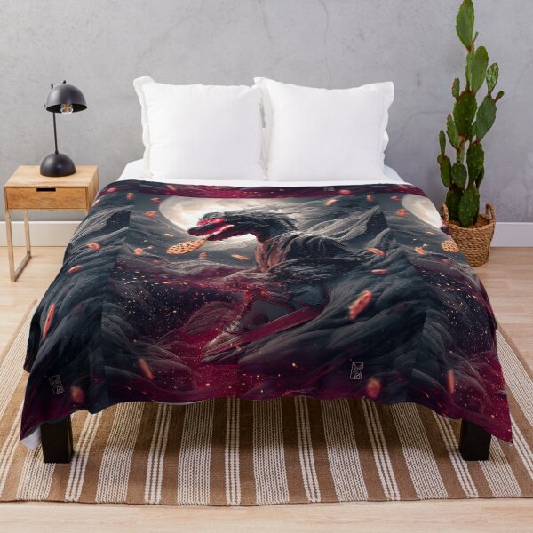 Item preview, Infernal Pizza Dragon – Dark Fantasy Surreal Beast Art designed and sold by Grafititee.