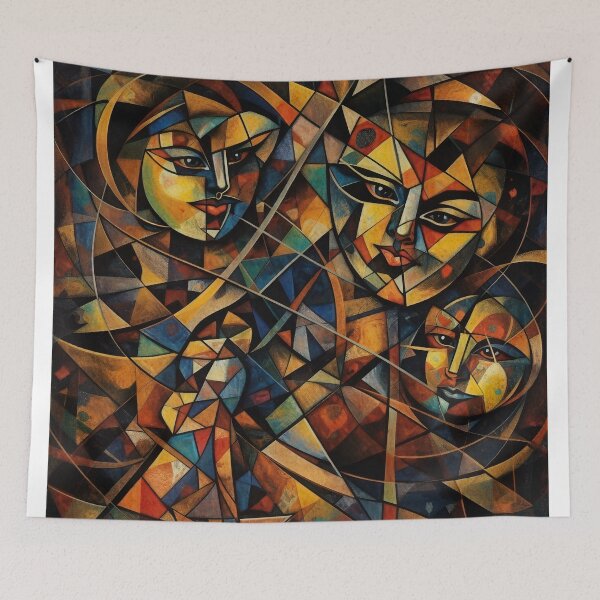 Item preview, Wallpaper “Spinning Faces “/Pop Art designed and sold by drozdovs16.