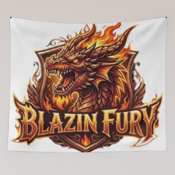 Item preview, BLAZIN FURY designed and sold by IM ZAN ZETTA.