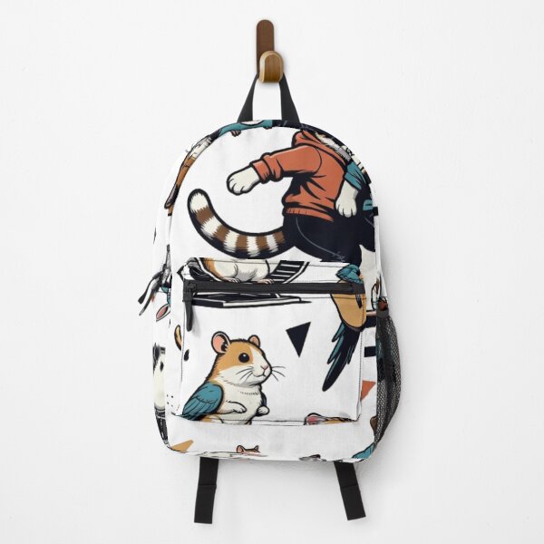 Item preview, Crazy Pet Hobby Mashup - Funny Animals Sports and Music Collage designed and sold by GenZFashion000.