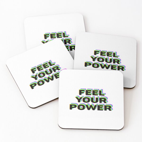 Item preview, Feel Your Power Multicolor Layered Typography for Empowerment, Energy & Modern Motivation designed and sold by Bright Nest Studio.