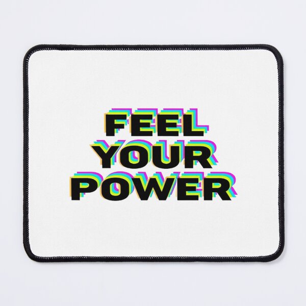 Item preview, Feel Your Power Multicolor Layered Typography for Empowerment, Energy & Modern Motivation designed and sold by Bright Nest Studio.
