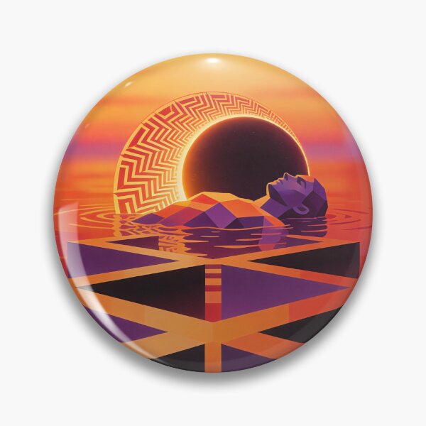 Item preview, Surreal Sunset Reflection – Floating Mind Dreamscape Illustration designed and sold by KiraChie.