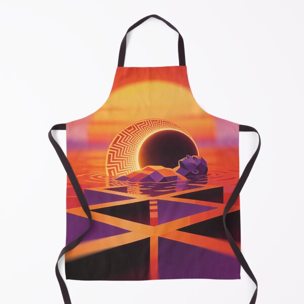 Item preview, Surreal Sunset Reflection – Floating Mind Dreamscape Illustration designed and sold by KiraChie.