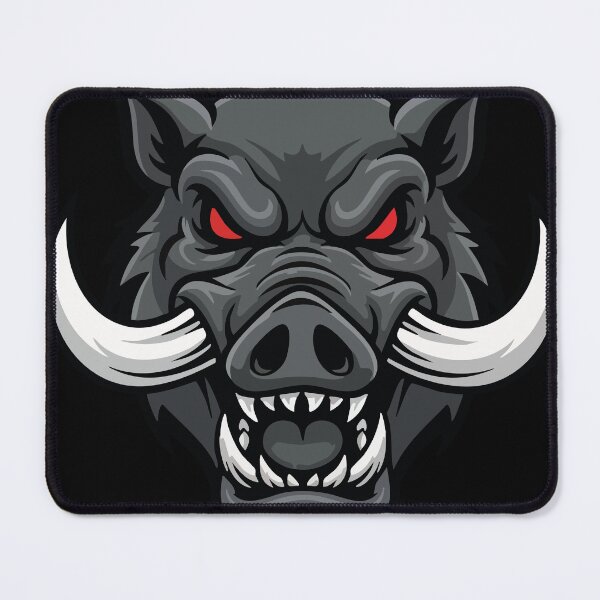 Item preview, Alpha Boar Anger Mascot Boar Head designed and sold by PixelStudioBe.