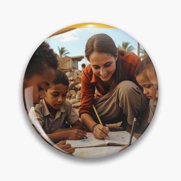 Item preview, "Knowledge Builds Futures — Learn, Hope, Rebuild" designed and sold by Creative-RE.