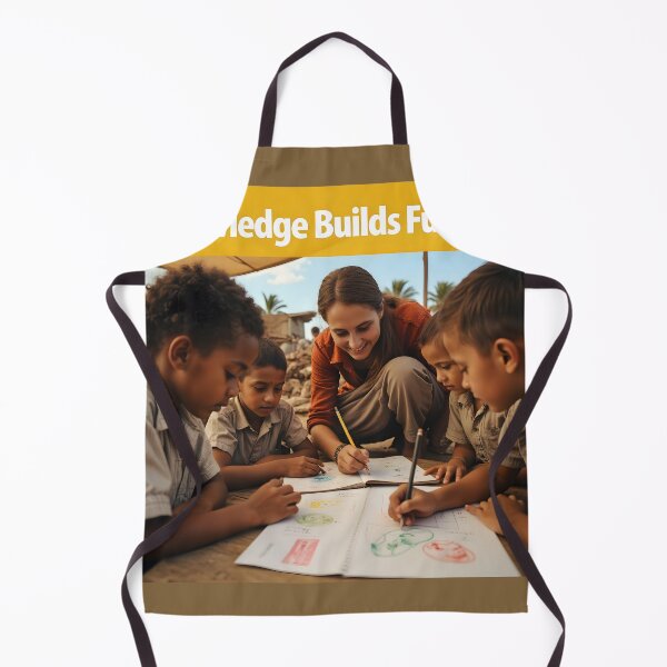 Item preview, "Knowledge Builds Futures — Learn, Hope, Rebuild" designed and sold by Creative-RE.