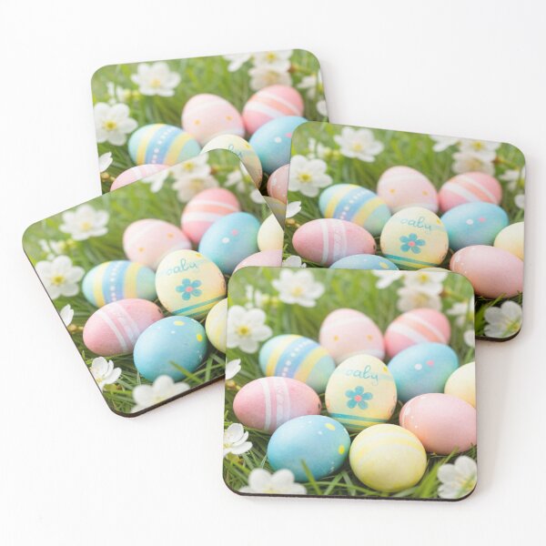 Item preview, Colorful Easter Eggs in Spring Grass designed and sold by myforestfog.