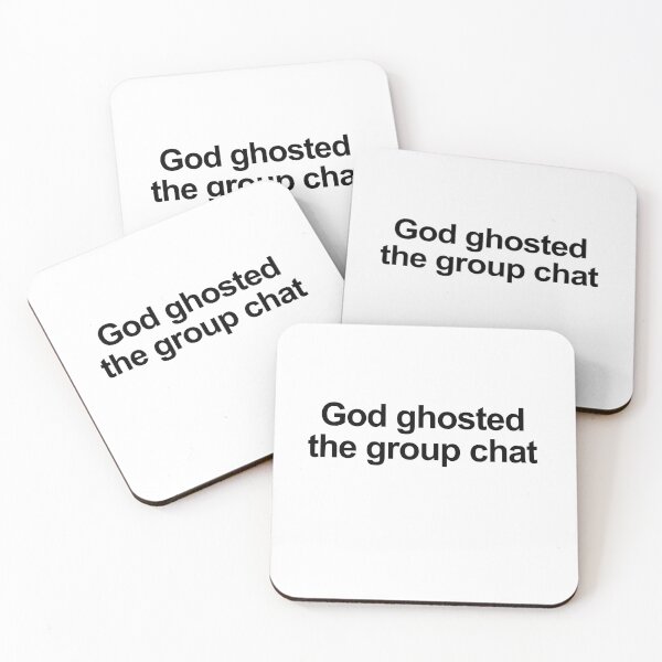 Item preview, G-d ghosted group chat designed and sold by birdspinestudio.