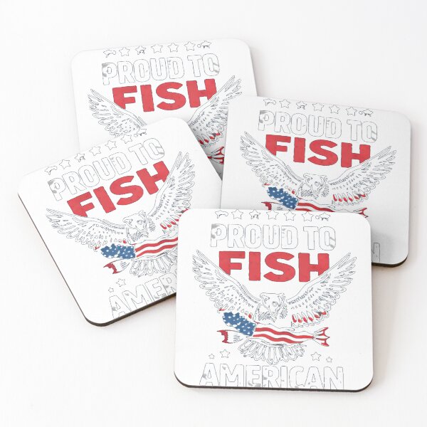 Item preview, Proud to fish: American designed and sold by MiPMaP07.