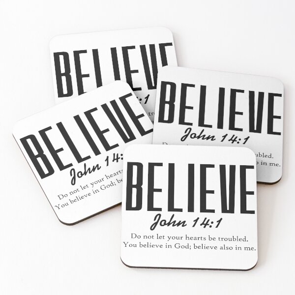 Item preview, Believe Inspirational Quote Bible Verse Design designed and sold by Gallory Hive.