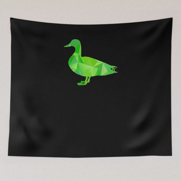 Item preview, I Love Ducks Geometric Green Fowl Hunter Quack designed and sold by KNUXX Shop.