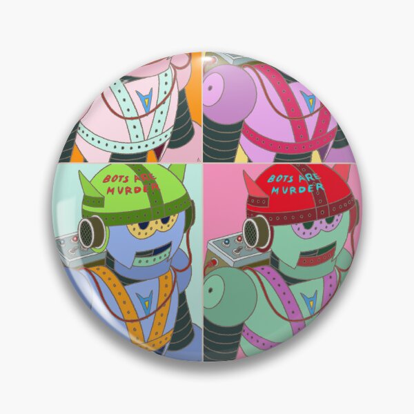 Item preview, Bots are Murder designed and sold by David van der Kooij - BOTS RULE. And other fantasies.