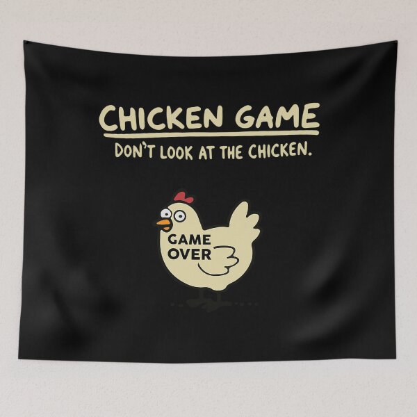 Item preview, Chicken Game - Dont Look At The Chicken designed and sold by Aranya555.