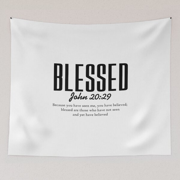 Item preview, Blessed Inspirational Quote Bible Verse Design designed and sold by Gallory Hive.