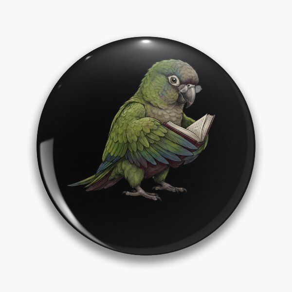 Item preview, Funny Dusky Conure Parrots Reading Book Bird Lover designed and sold by TerryConnells.