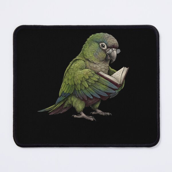 Item preview, Funny Dusky Conure Parrots Reading Book Bird Lover designed and sold by TerryConnells.
