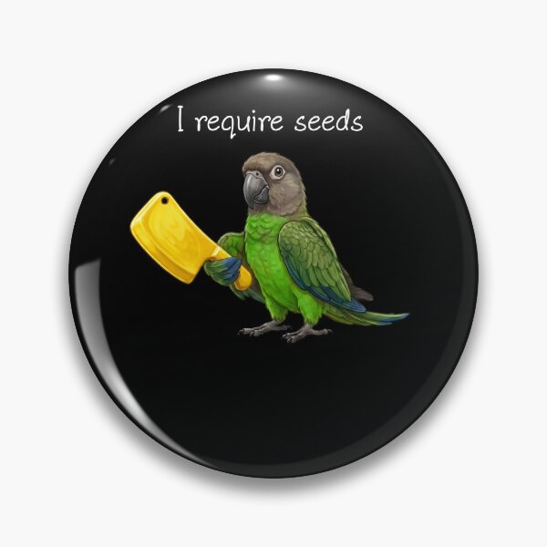 Item preview, Funny Dusky Conure Parrot Require Seeds Bird Lover designed and sold by TerryConnells.