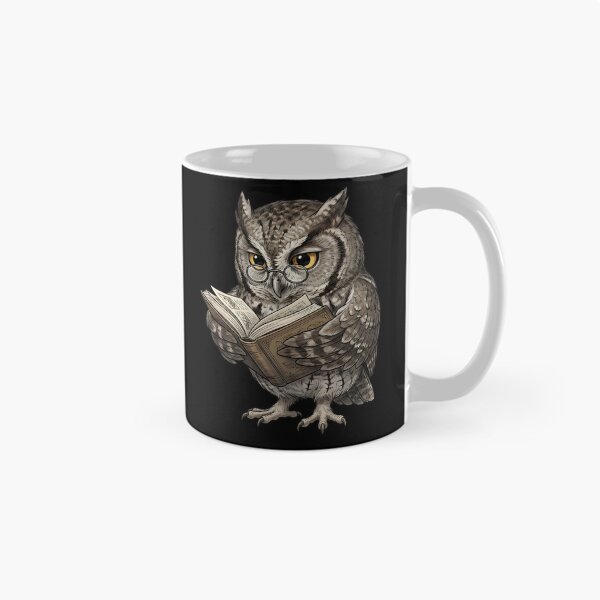 Item preview, Funny Eastern Screech Owl Reading Book Bird Lover Birding designed and sold by TerryConnells.