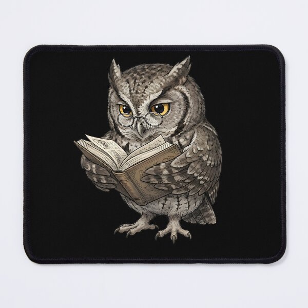 Item preview, Funny Eastern Screech Owl Reading Book Bird Lover Birding designed and sold by TerryConnells.