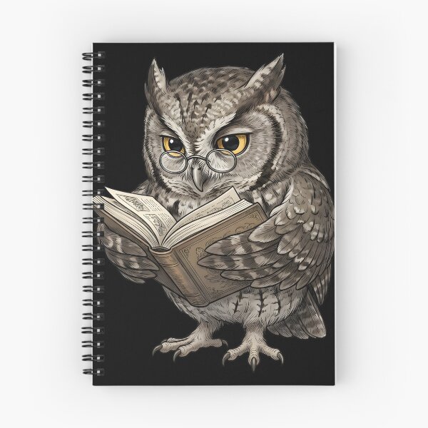 Item preview, Funny Eastern Screech Owl Reading Book Bird Lover Birding designed and sold by TerryConnells.