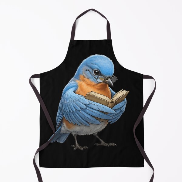 Item preview, Funny Eastern Bluebird Reading Book Bird Lover Birding designed and sold by TerryConnells.