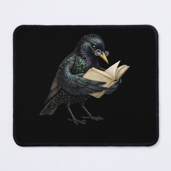 Item preview, Funny European Starling Reading Book Bird Lover Birding designed and sold by TerryConnells.