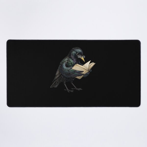Item preview, Funny European Starling Reading Book Bird Lover Birding designed and sold by TerryConnells.