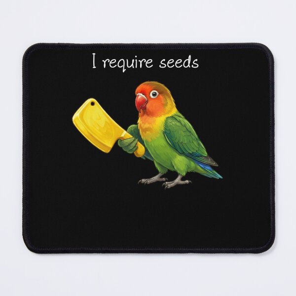 Item preview, Funny Fischer's Lovebird Parrot Require Seeds Bird Lover designed and sold by TerryConnells.
