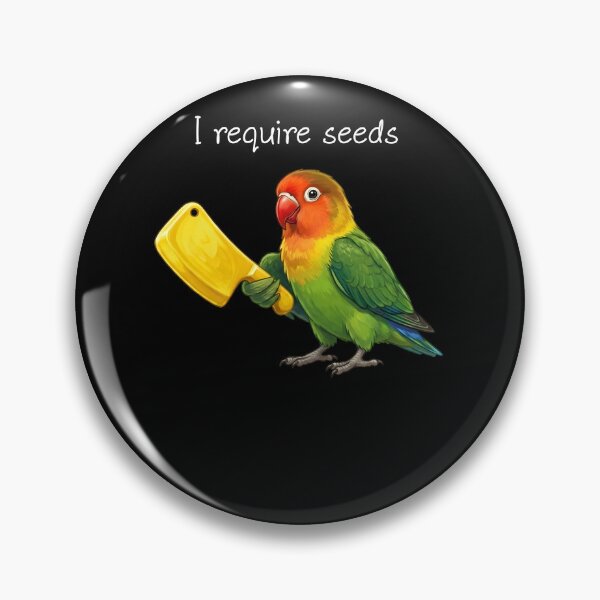 Item preview, Funny Fischer's Lovebird Parrot Require Seeds Bird Lover designed and sold by TerryConnells.