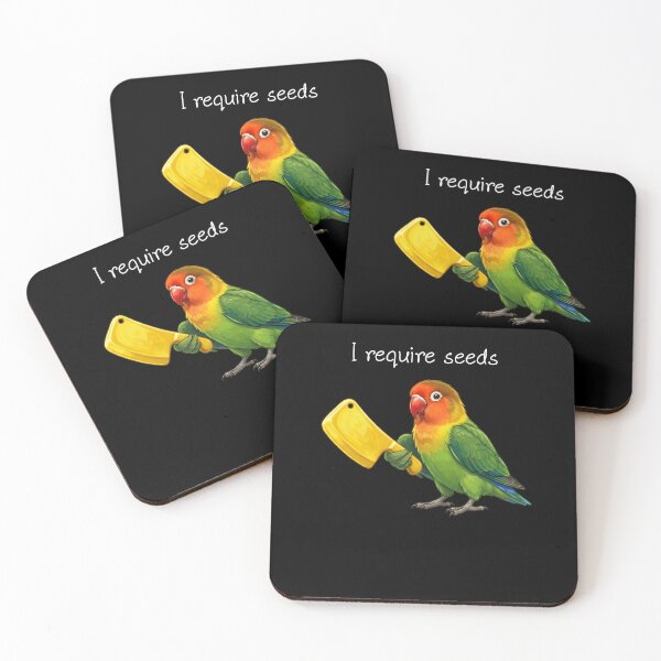 Item preview, Funny Fischer's Lovebird Parrot Require Seeds Bird Lover designed and sold by TerryConnells.