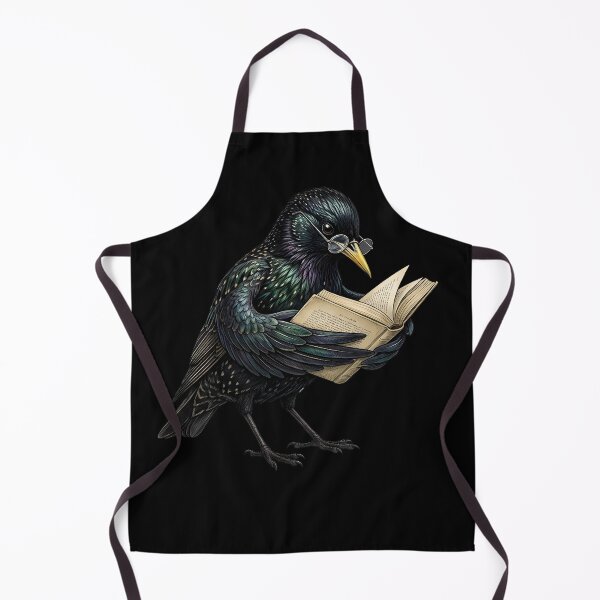 Item preview, Funny European Starling Reading Book Bird Lover Birding designed and sold by TerryConnells.
