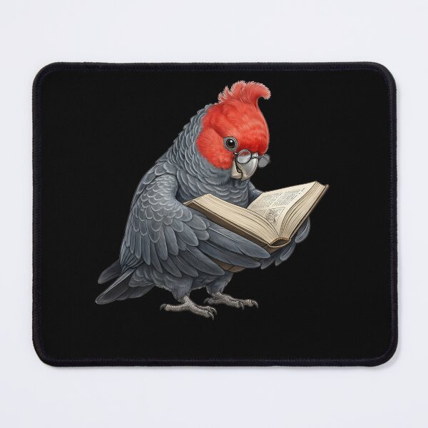 Item preview, Funny Gang-gang Cockatoo Parrots Reading Book Bird Lover designed and sold by TerryConnells.