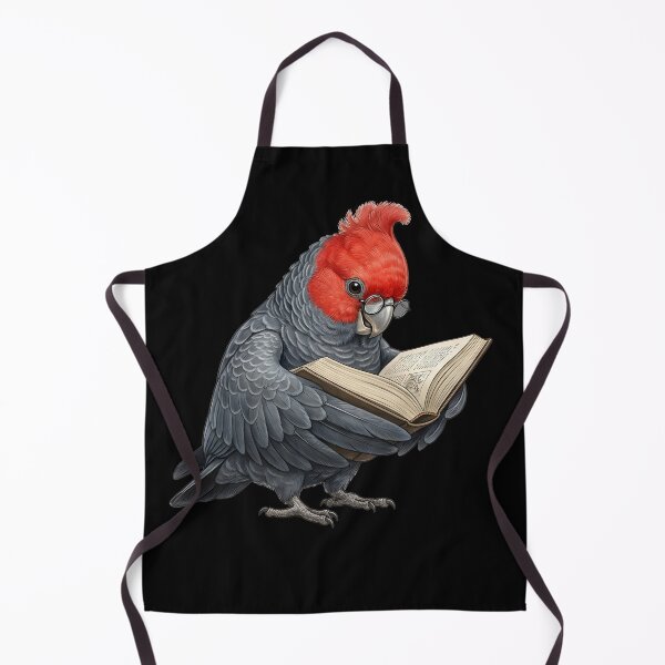Item preview, Funny Gang-gang Cockatoo Parrots Reading Book Bird Lover designed and sold by TerryConnells.