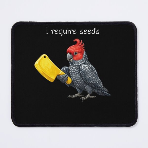 Item preview, Funny Gang-gang Cockatoo Parrot Require Seeds Bird Lover designed and sold by TerryConnells.