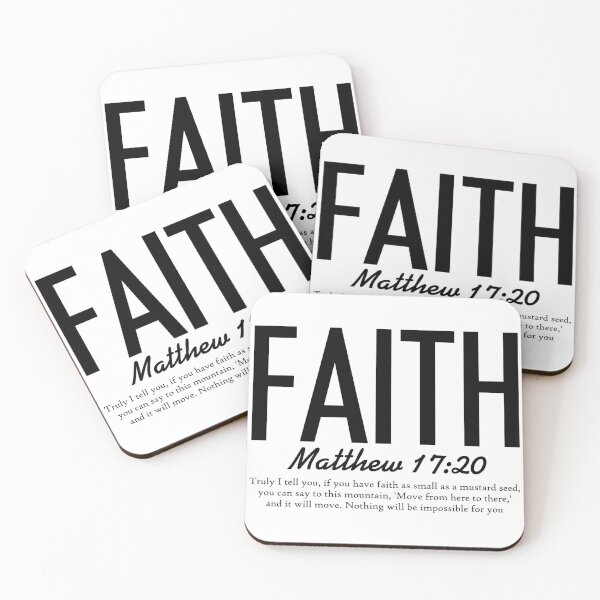 Item preview, Faith Inspirational Quote Bible Verse Design designed and sold by Gallory Hive.