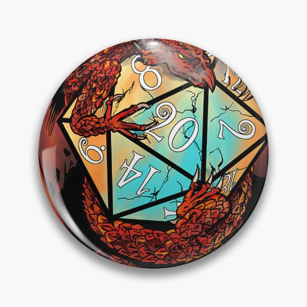 Item preview,  Red Dragon Dice designed and sold by qluto.