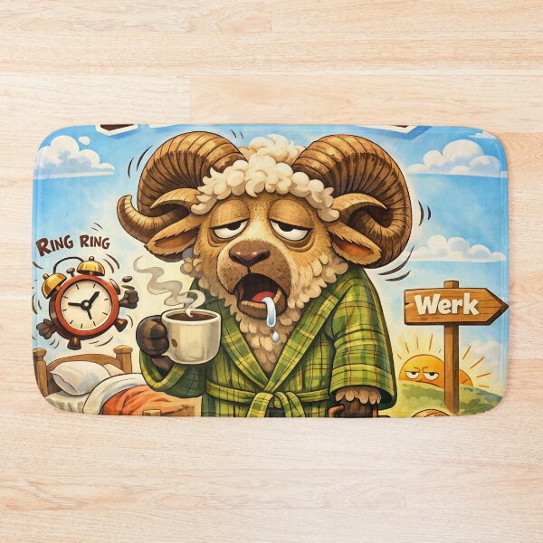 Item preview, “The word of the day is mergen muffel.” designed and sold by AinjvecArt.
