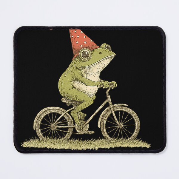 Item preview, Off To Cause A Kerfuffle Frog Funny Weirdcore Sayings Meme designed and sold by RagupathiAlagar.