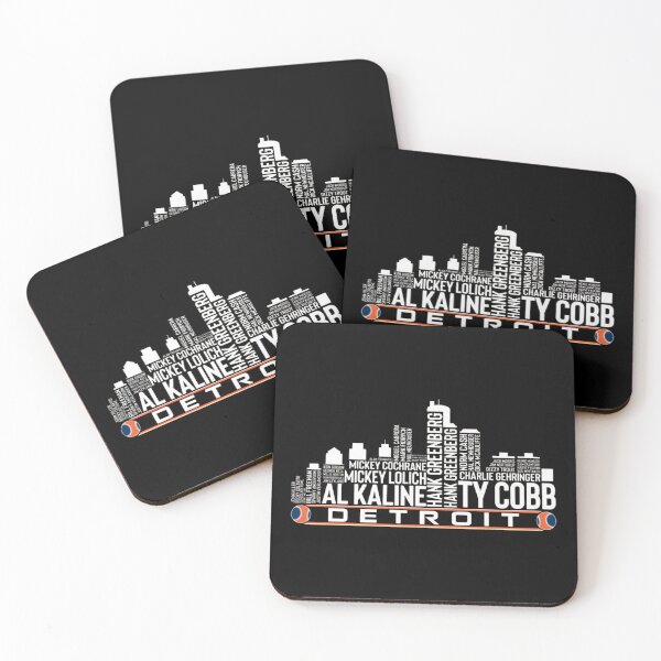 Item preview, Detroit Baseball Team All Time Legends, Detroit City Skyline  designed and sold by RO--Design.