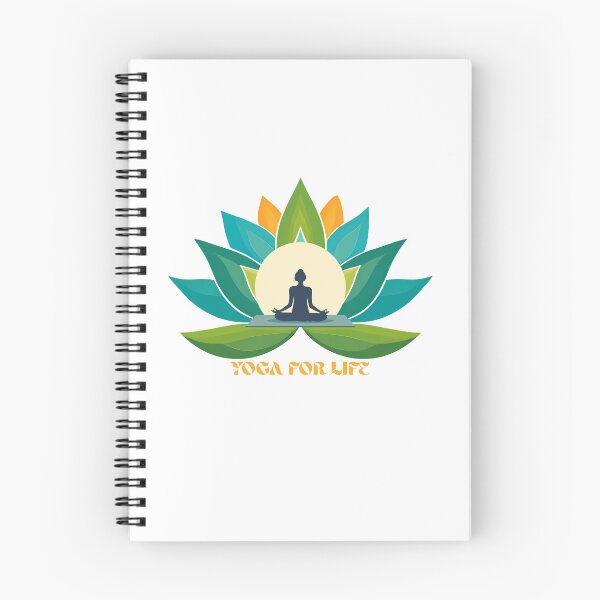 Item preview, Serene Lotus Flower and Meditation Yoga Silhouette designed and sold by LoudVictory.