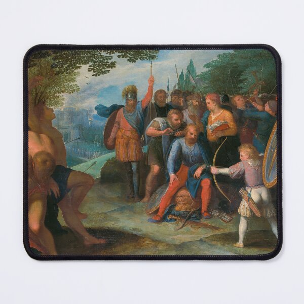 Item preview, After the Fall of Claudius Civilis Historical Painting designed and sold by TheSoulOfArt.