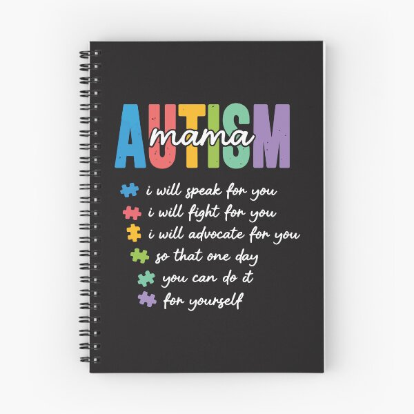 Item preview, Autism Mama I Will Speak Fight Advocate For You Autism Awareness Mom designed and sold by kiralynstration.