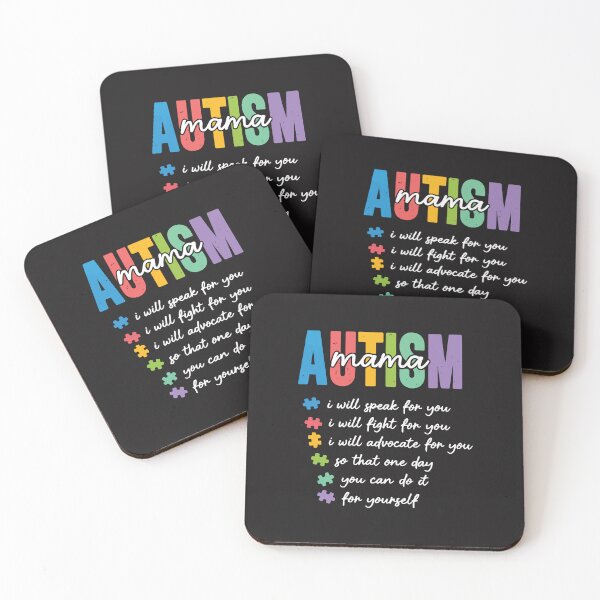 Item preview, Autism Mama I Will Speak Fight Advocate For You Autism Awareness Mom designed and sold by kiralynstration.