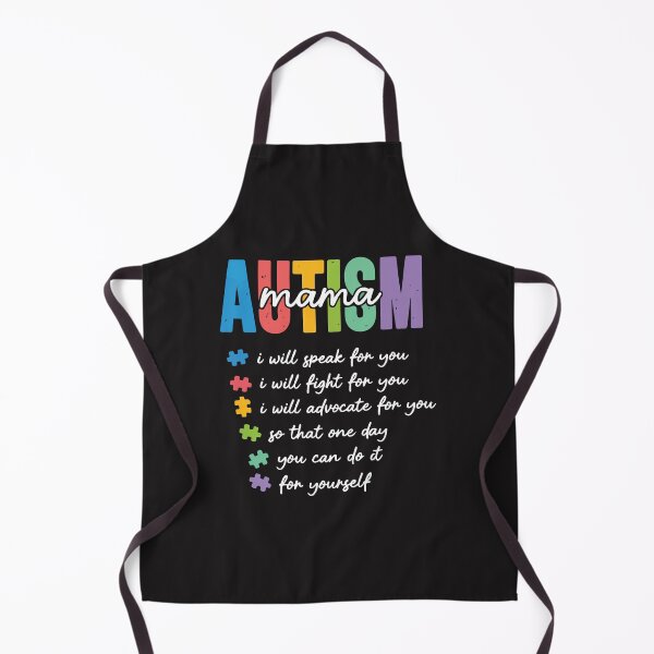 Item preview, Autism Mama I Will Speak Fight Advocate For You Autism Awareness Mom designed and sold by kiralynstration.