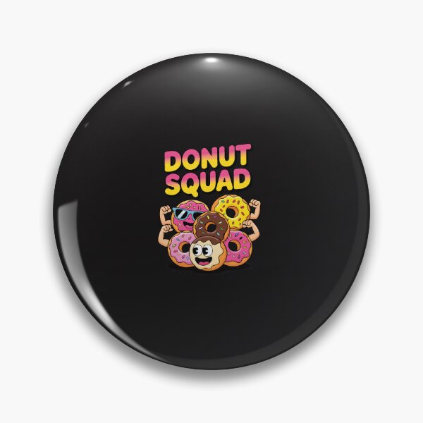 Item preview, Donut Squad Funny Donut Lovers Sweet Dessert Humor Food Friends designed and sold by kiralynstration.