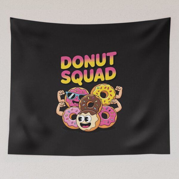 Item preview, Donut Squad Funny Donut Lovers Sweet Dessert Humor Food Friends designed and sold by kiralynstration.
