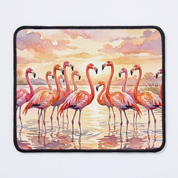 Item preview, Flamingos in the evening light designed and sold by Sigtrix.