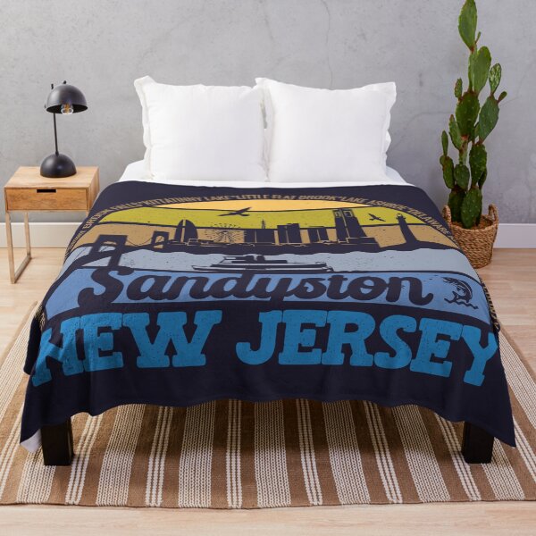 Item preview, Sandyston New Jersey Sunset Retro Vintage Local Pride Logo designed and sold by CRHPOD20.